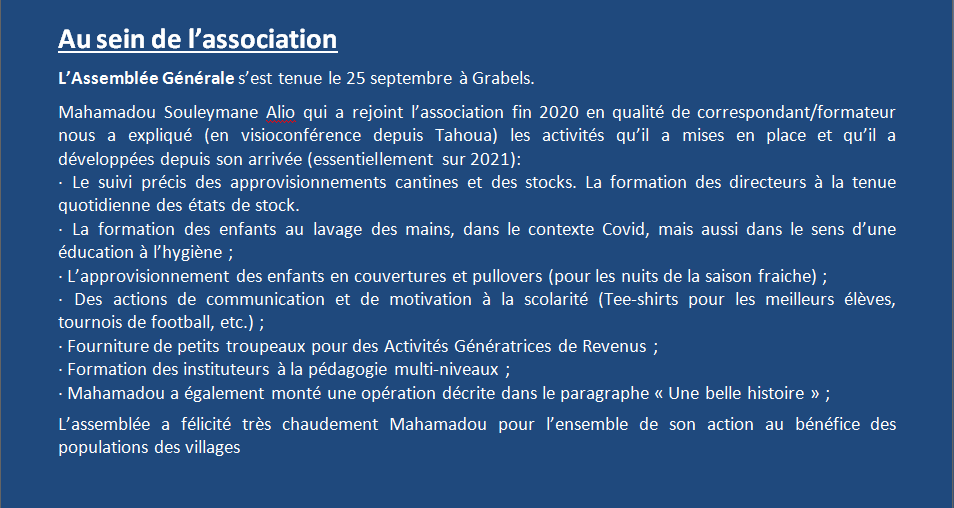 Newsletter 2021 11 2
