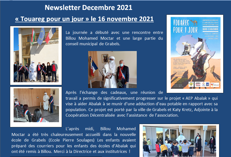 Newsletter 2021 12 1